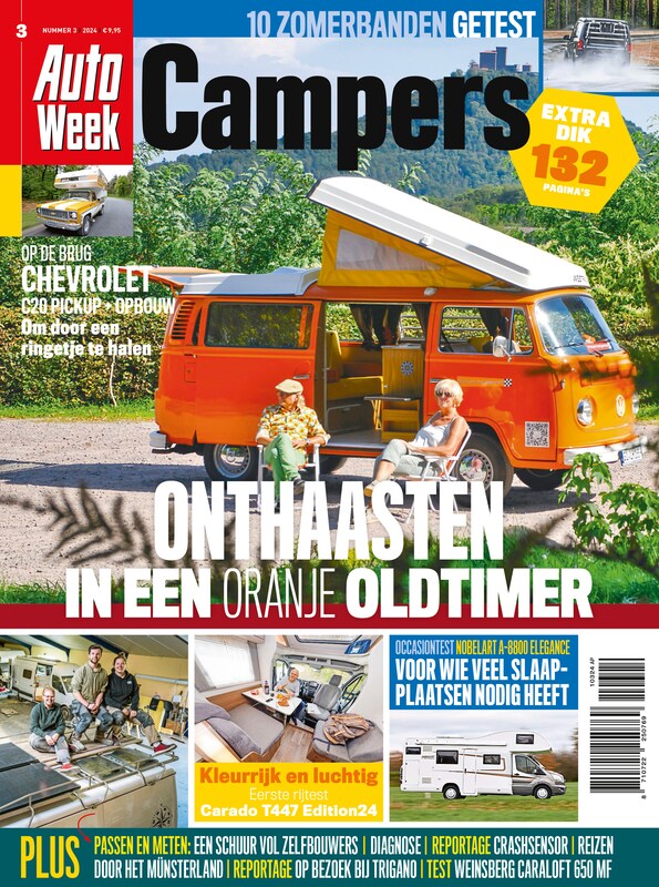Cover van AutoWeek Campers