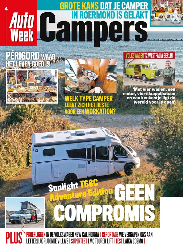 Cover van AutoWeek Campers
