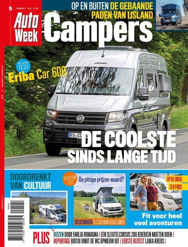 Cover van AutoWeek Campers