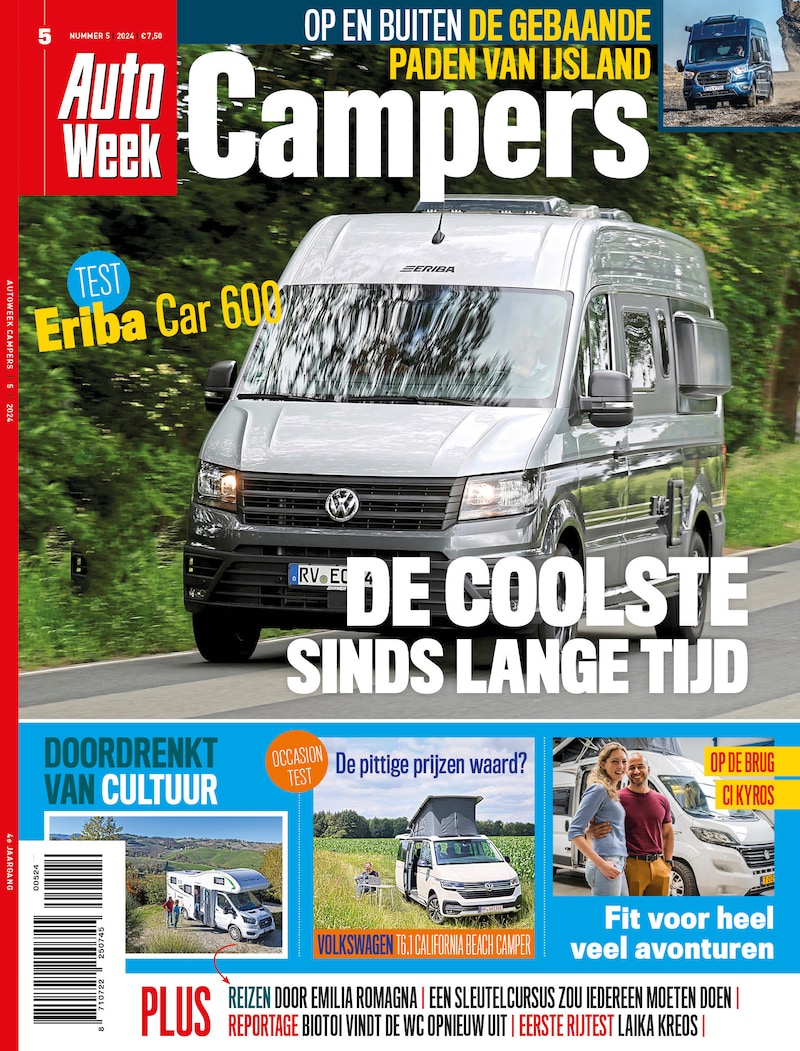 Cover van AutoWeek Campers