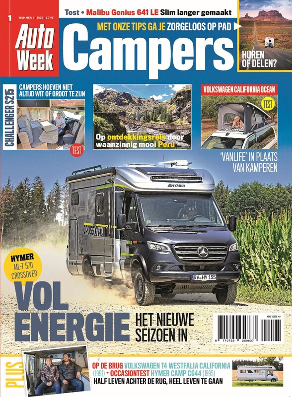 Cover van AutoWeek Campers