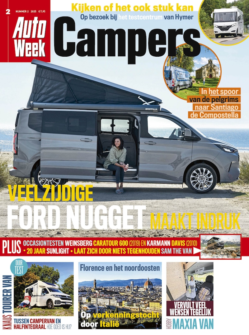 Cover van AutoWeek Campers