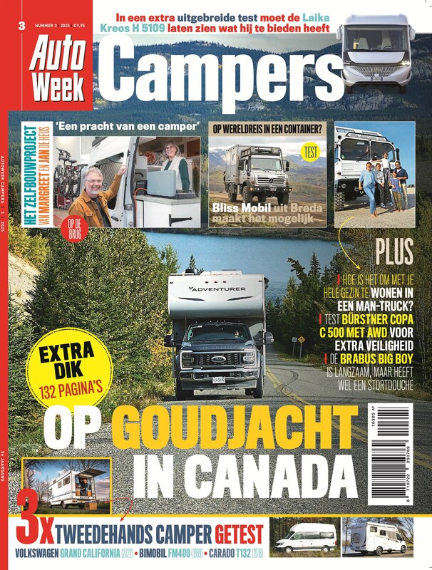 Cover van AutoWeek Campers