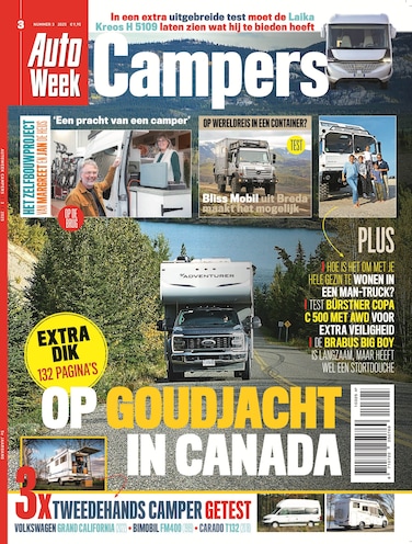 Cover van AutoWeek Campers