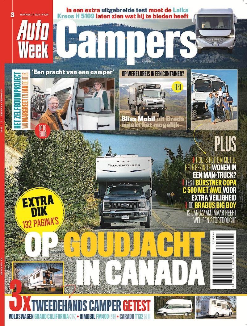 Cover van AutoWeek Campers