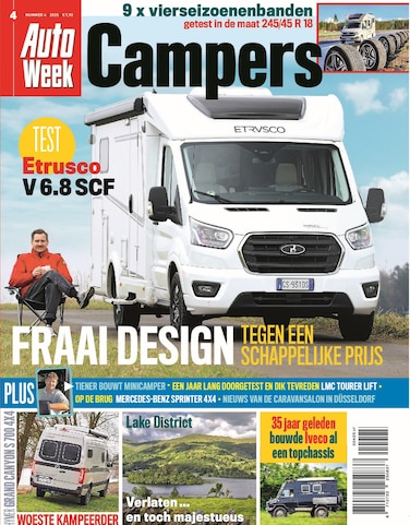 Cover van AutoWeek Campers