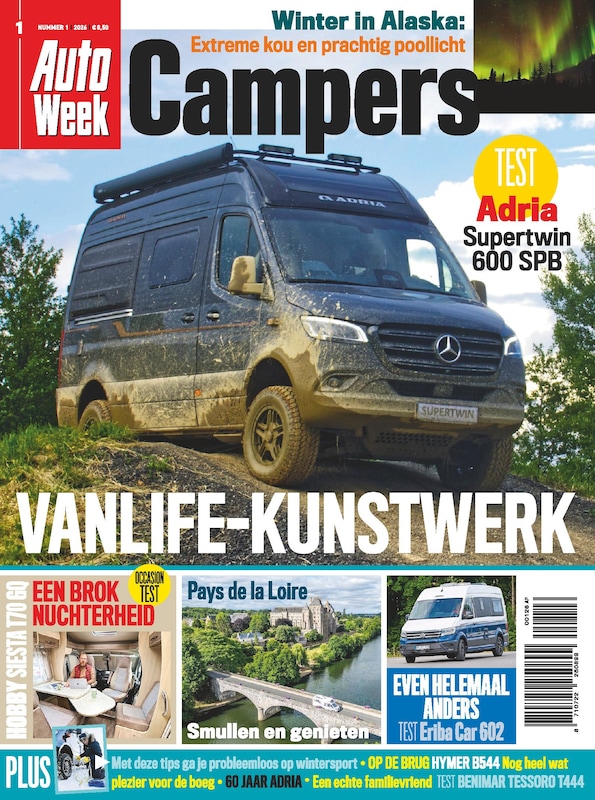 Cover van AutoWeek Campers