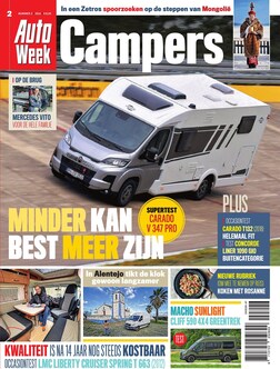Cover van AutoWeek Campers