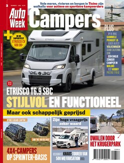 Cover van AutoWeek Campers