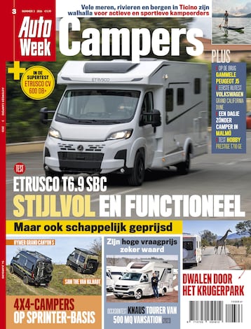 Cover van AutoWeek Campers