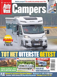Cover van AutoWeek Campers
