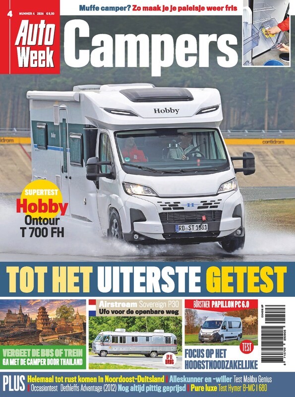 Cover van AutoWeek Campers