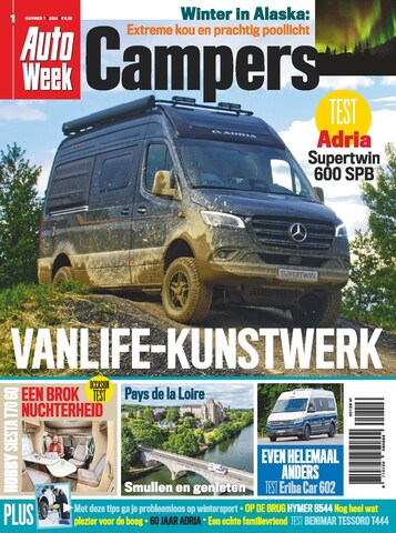 Cover van AutoWeek Campers