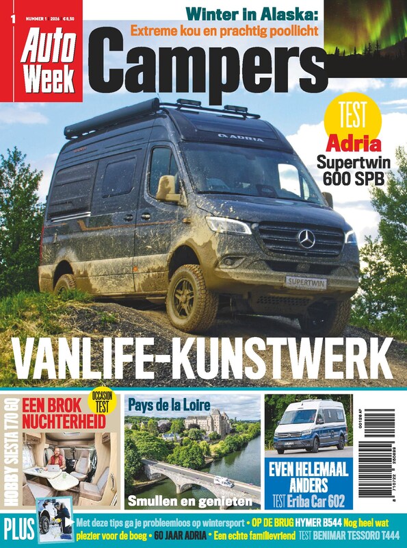 Cover van AutoWeek Campers