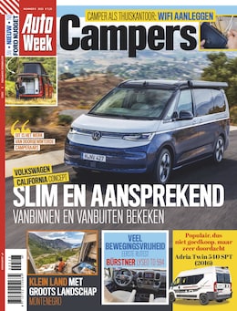 Cover van AutoWeek Campers