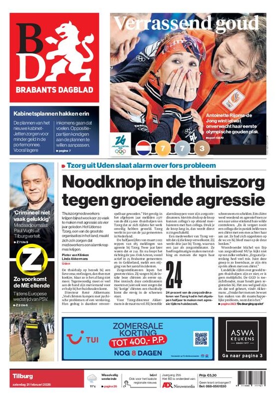 Cover van Brabants Dagblad
