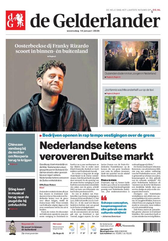 Cover van De Gelderlander