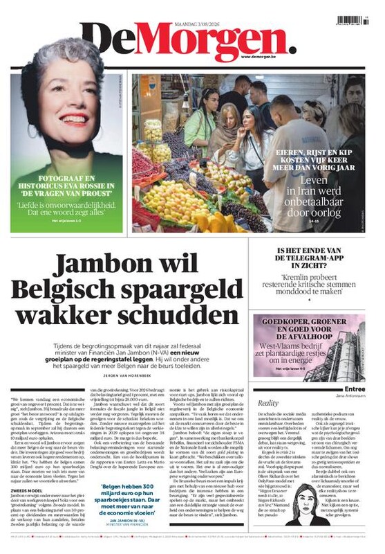 Cover van De Morgen