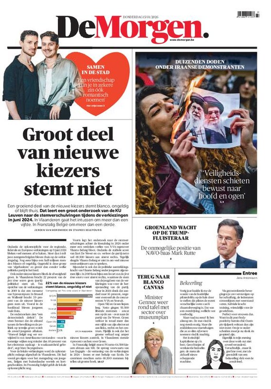 Cover van De Morgen