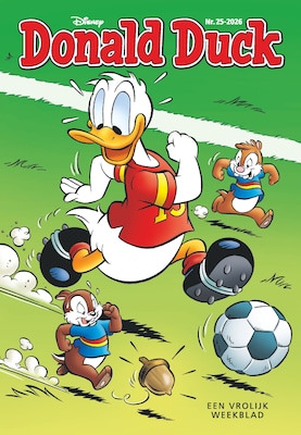 Bijbehorende cover voor Vrolijk Donald Duck-strandpakket