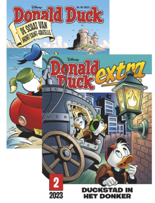 Bijbehorende cover voor Vrolijk Donald Duck-strandpakket