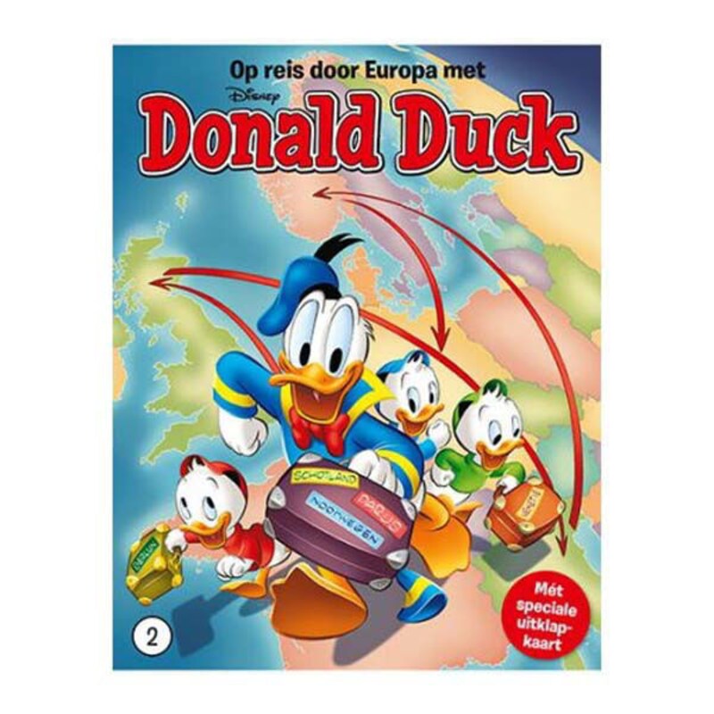 Cover van Donald Duck Reis om de Wereld