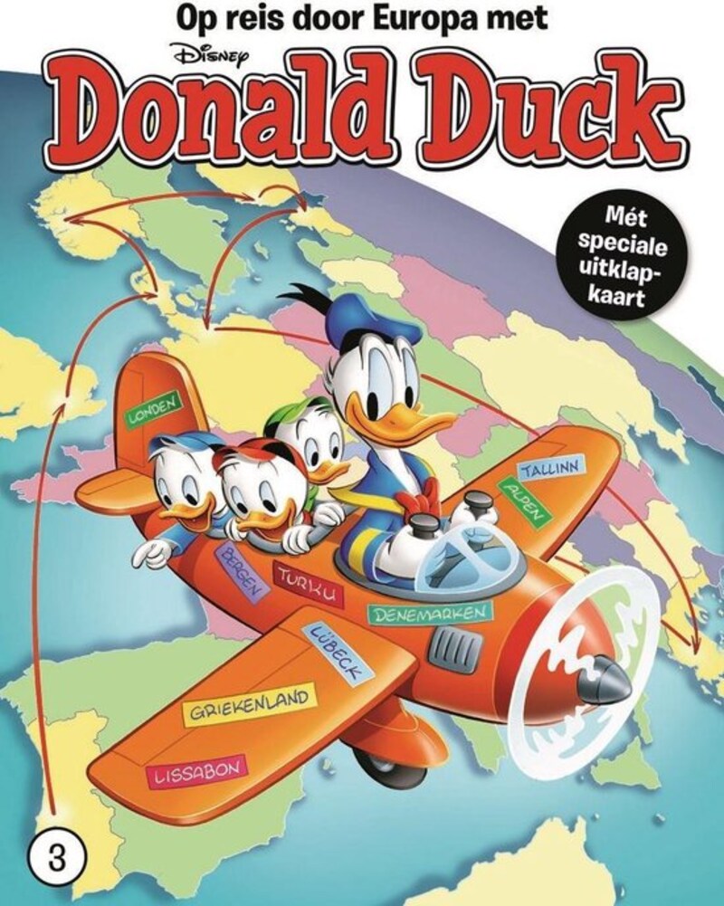 Cover van Donald Duck Reis om de Wereld