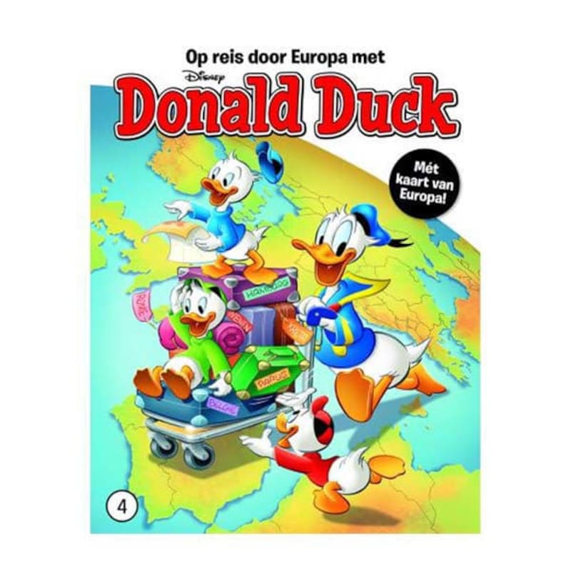 Cover van Donald Duck Reis om de Wereld