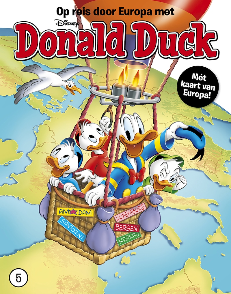 Cover van Donald Duck Reis om de Wereld