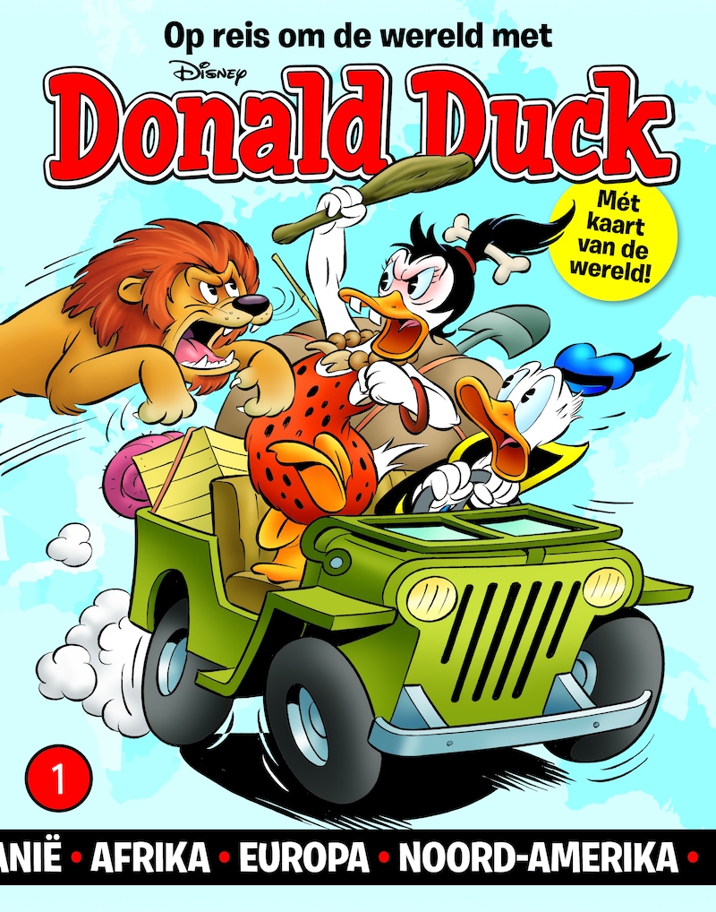 Cover van Donald Duck Reis om de Wereld