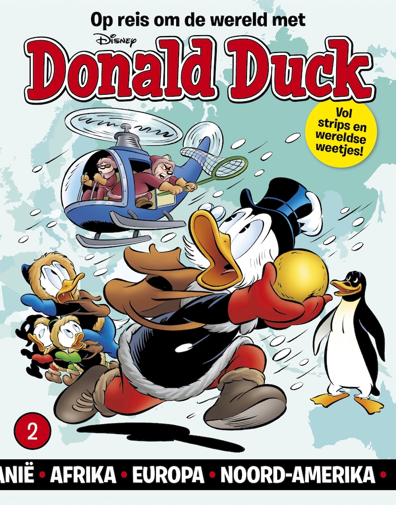 Cover van Donald Duck Reis om de Wereld