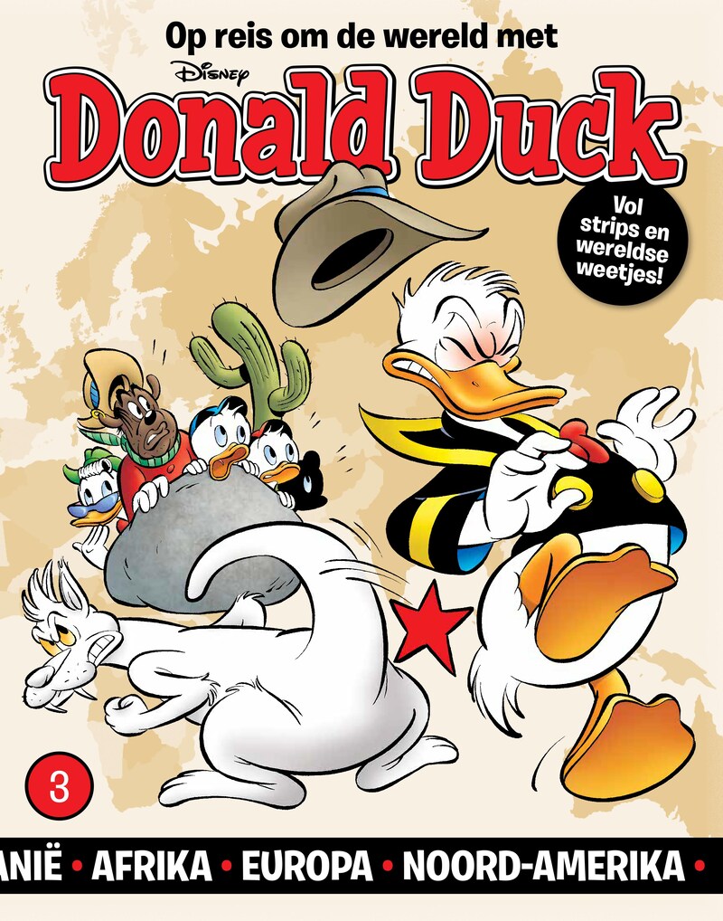 Cover van Donald Duck Reis om de Wereld