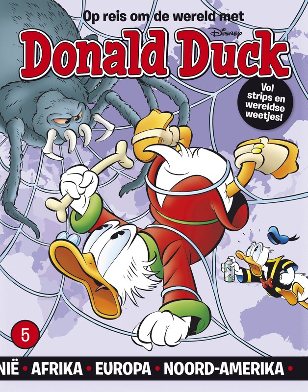 Cover van Donald Duck Reis om de Wereld