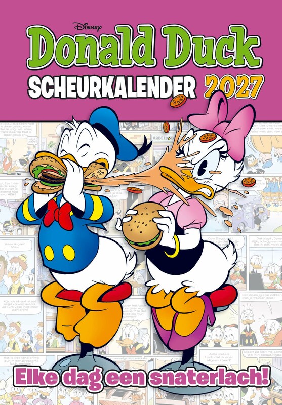 Cover van Donald Duck-scheurkalender