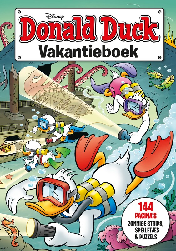 Cover van Donald Duck Vakantieboeken