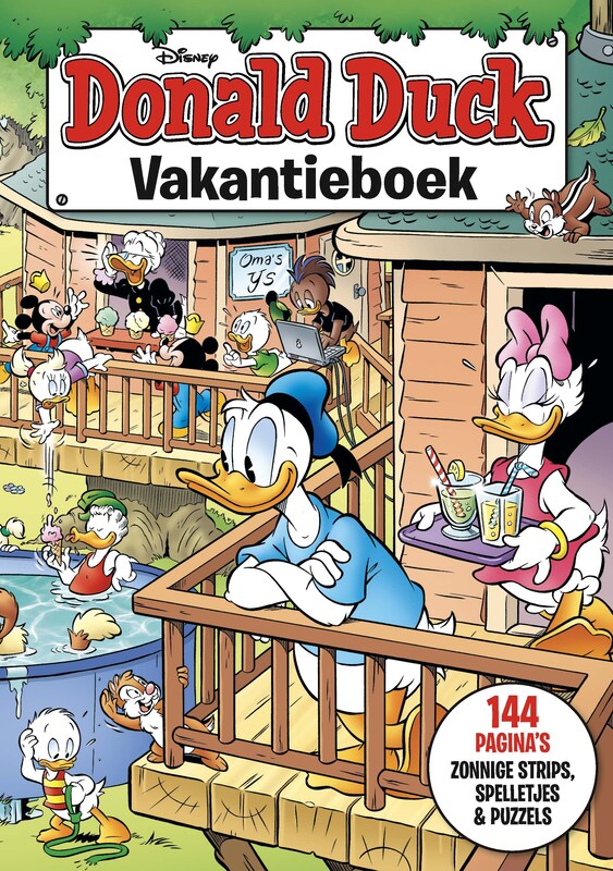 Cover van Donald Duck Vakantieboeken