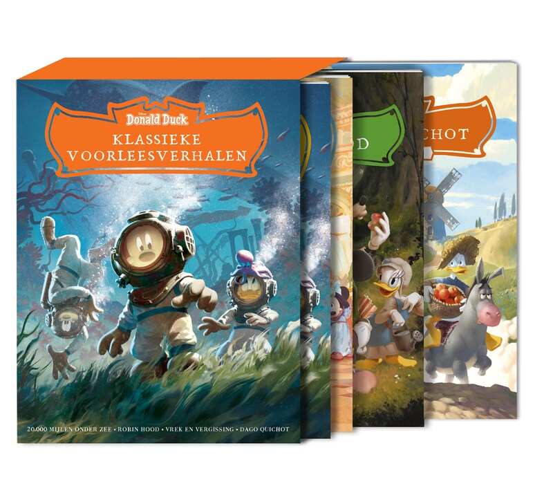 Cover van Donald Duck Voorleesboekjes