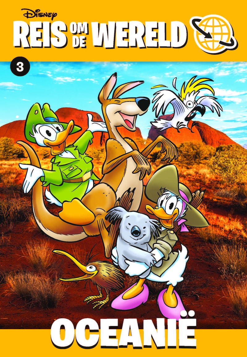 Cover van Donald Duck Wereldreis Pocket