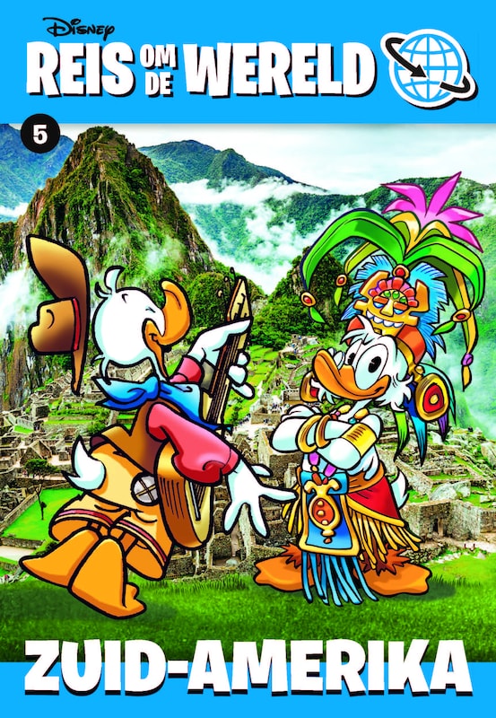 Cover van Donald Duck Wereldreis Pocket