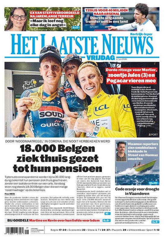 Cover van Het Laatste Nieuws