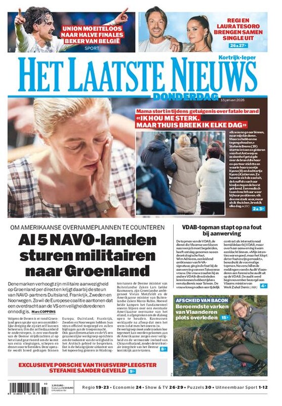 Cover van Het Laatste Nieuws
