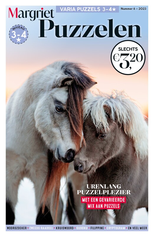Cover van Margriet Puzzelen