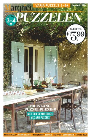 Cover van Margriet Puzzelen