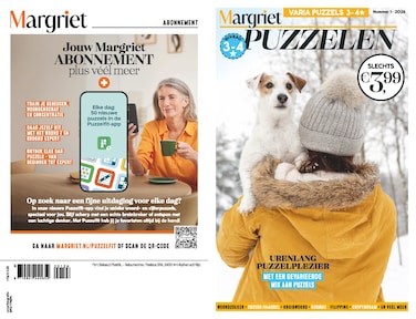 Cover van Margriet Puzzelen