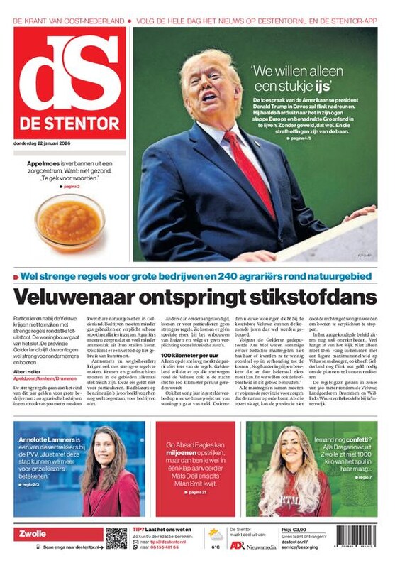 Cover van De Stentor