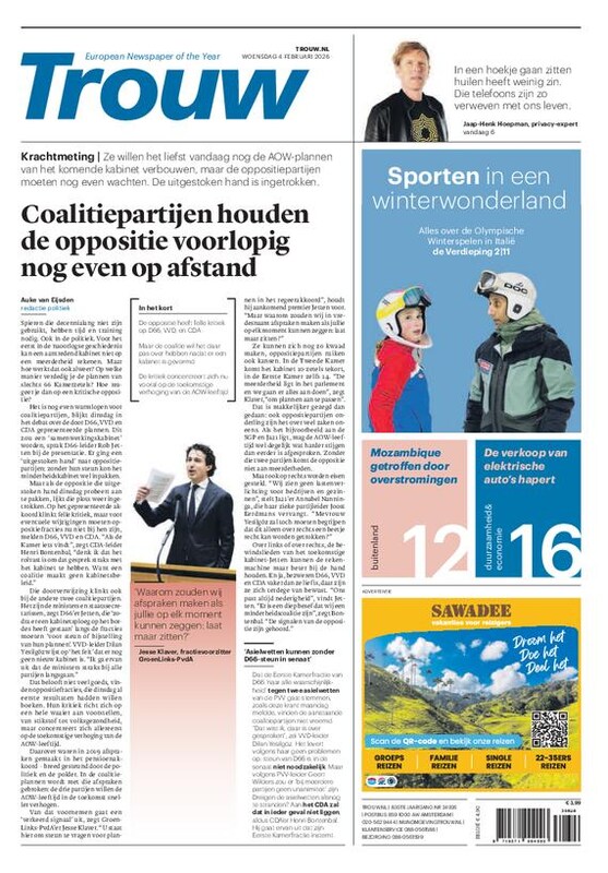 Cover van Trouw